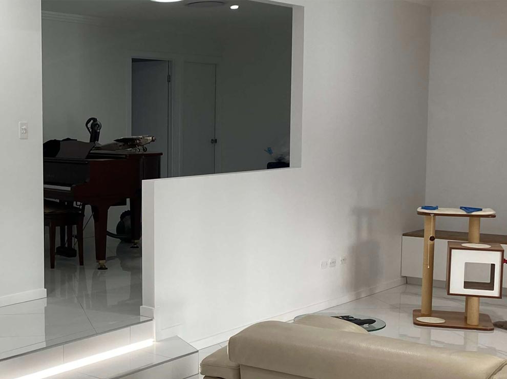 SEQ Custom Renovations crew reframing and insulating a Brisbane home